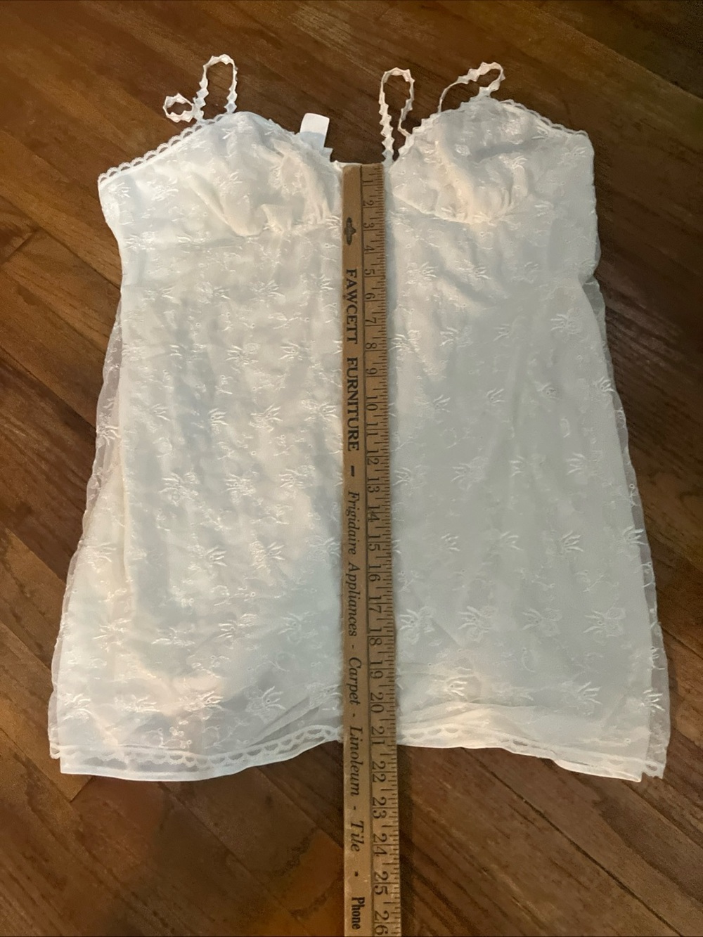 intimo amore vintage lace slip dress Size Large - Picture 7 of 7
